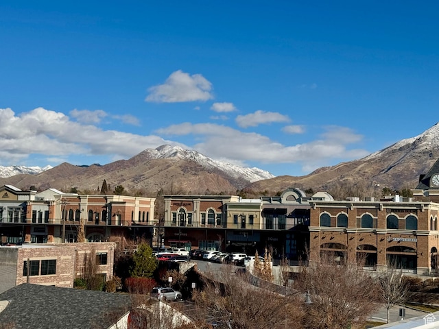 view of mountain feature