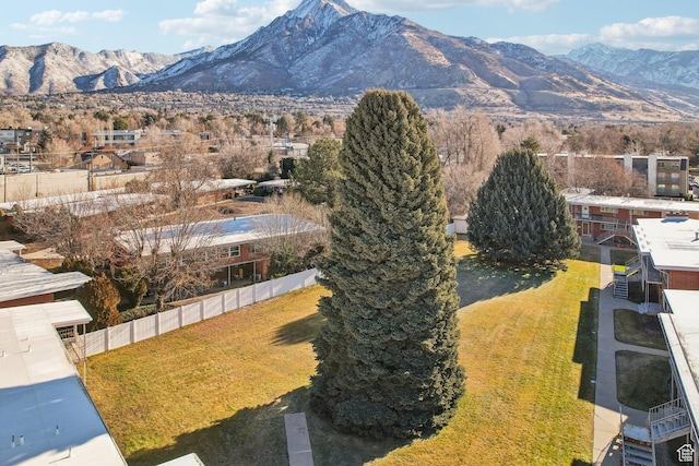 view of mountain feature