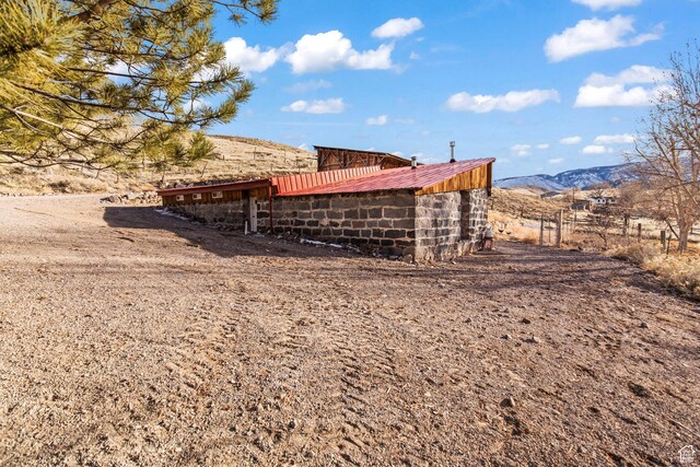 110 N 400 E, Glenwood, UT 84730 - view of outdoor structure with a mountain view