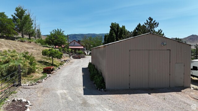 110 N 400 E, Glenwood, UT 84730 - view of outbuilding featuring a mountain view