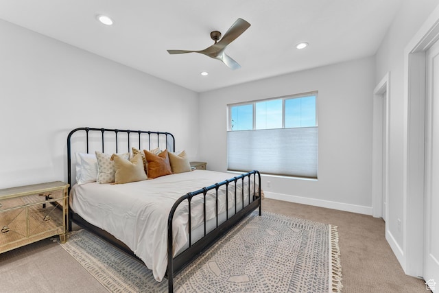 1618 S Main St Unit 3, Salt Lake City, UT 84115 - bedroom with ceiling fan and carpet