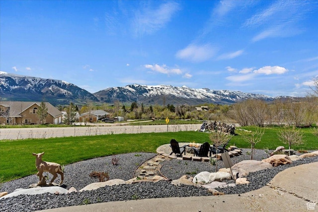 4147 N Wolf Ridge Cir, Eden, UT 84310 - property view of mountains