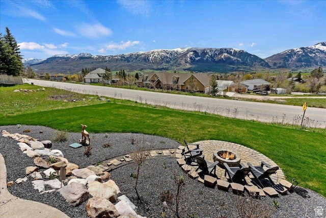 4147 N Wolf Ridge Cir, Eden, UT 84310 - view of mountain feature