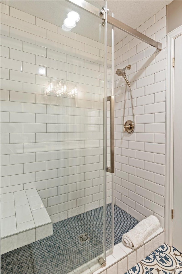 4147 N Wolf Ridge Cir, Eden, UT 84310 - bathroom with an enclosed shower