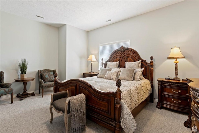 4147 N Wolf Ridge Cir, Eden, UT 84310 - carpeted bedroom with a textured ceiling