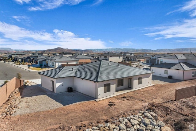 6148 S Square Top Ln, St George, UT 84790 - drone / aerial view featuring a mountain view