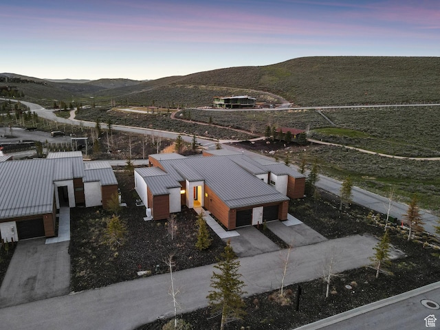 6242 Double Deer Loop, Park City, UT 84098 - aerial view at dusk of a mountain view