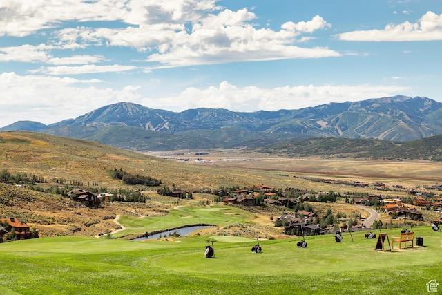 6242 Double Deer Loop, Park City, UT 84098 - mountain view featuring a local golf course and a large body of water