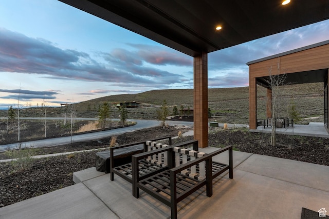 6242 Double Deer Loop, Park City, UT 84098 - view of patio terrace at dusk