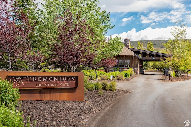 6242 Double Deer Loop, Park City, UT 84098 - community / neighborhood sign with driveway