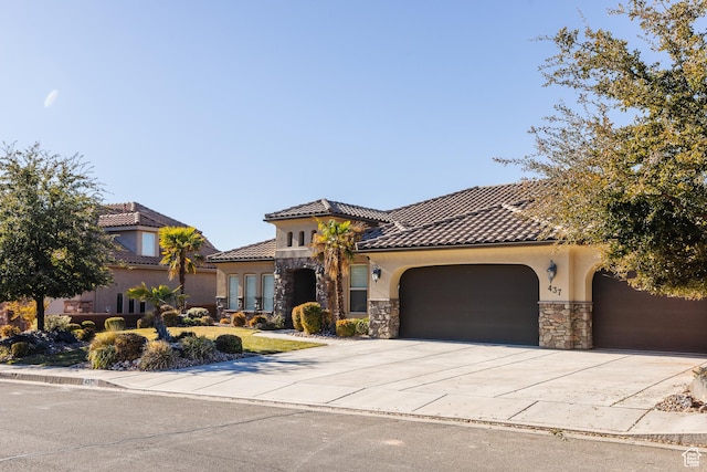 437 N Northstar Dr, St George, UT 84770 - mediterranean / spanish house with a garage