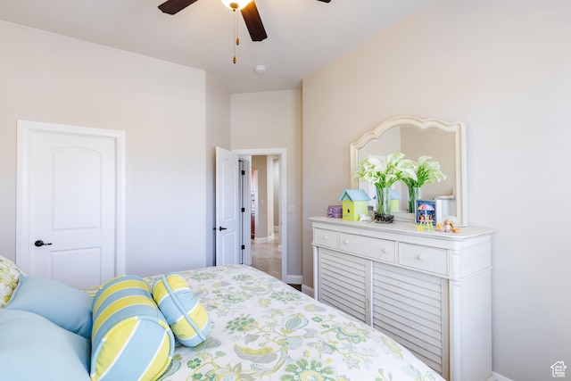 437 N Northstar Dr, St George, UT 84770 - bedroom featuring ceiling fan