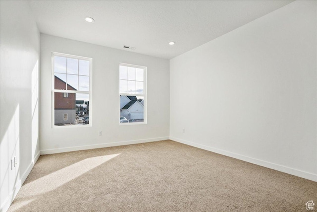 7029 W S Jordan Pkwy Unit 380, South Jordan, UT 84009 - carpeted empty room with baseboards and recessed lighting