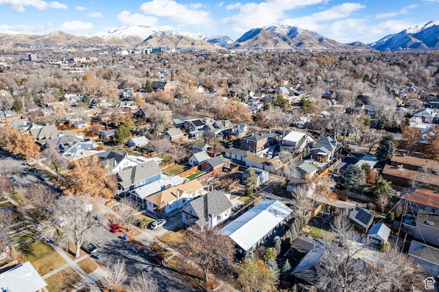 1229 S 800 E, Salt Lake City, UT 84105 - aerial perspective of suburban area with a mountainous background