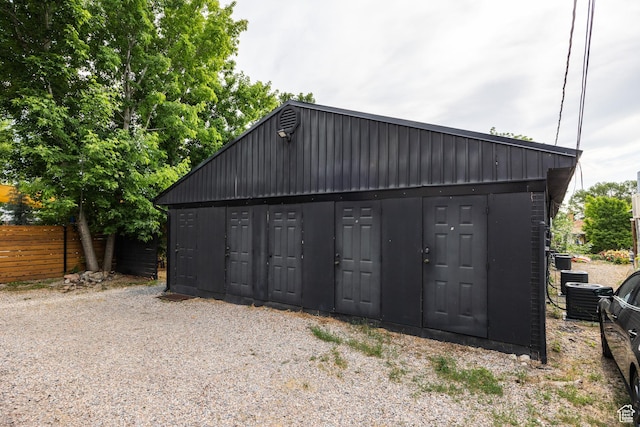 1229 S 800 E, Salt Lake City, UT 84105 - garage with central air condition unit