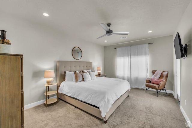 323 N 2020 W Unit 38, Hurricane, UT 84737 - carpeted bedroom with ceiling fan
