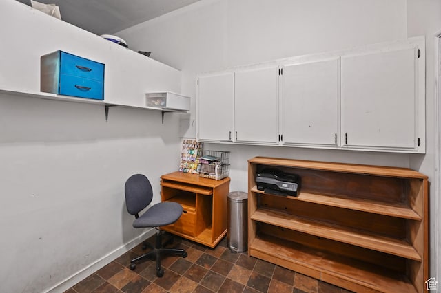 1518 E 9000 N, Preston, ID 83263 - home office featuring stone finish flooring and baseboards