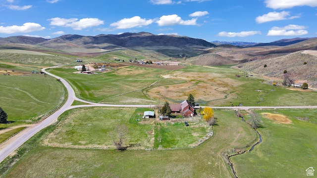 1518 E 9000 N, Preston, ID 83263 - aerial view featuring a mountain view