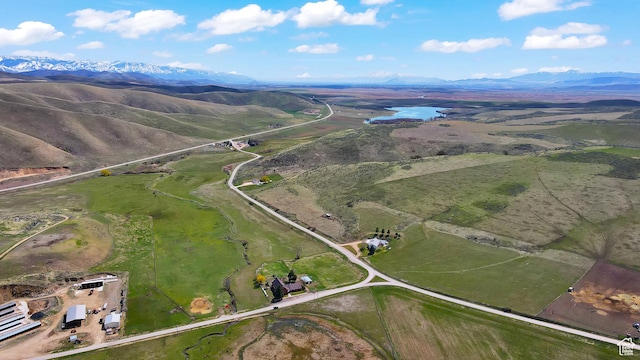 1518 E 9000 N, Preston, ID 83263 - drone / aerial view with a mountain view