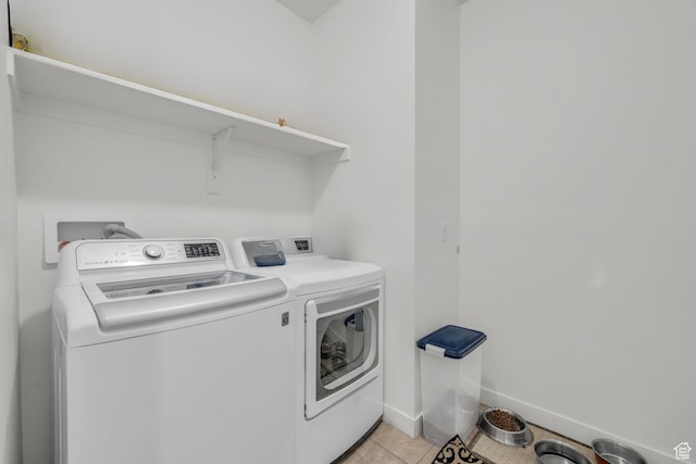13456 S Rowell Dr, Herriman, UT 84096 - washroom featuring independent washer and dryer and light tile patterned floors