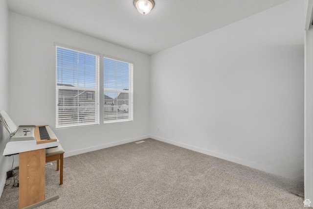 13456 S Rowell Dr, Herriman, UT 84096 - unfurnished office with carpet and baseboards