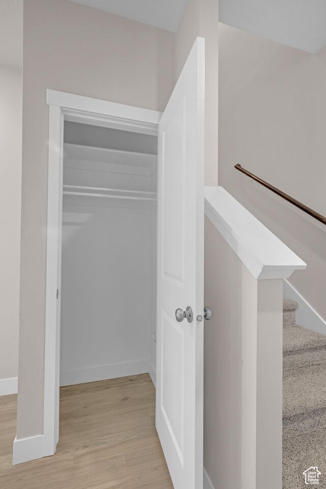 view of closet