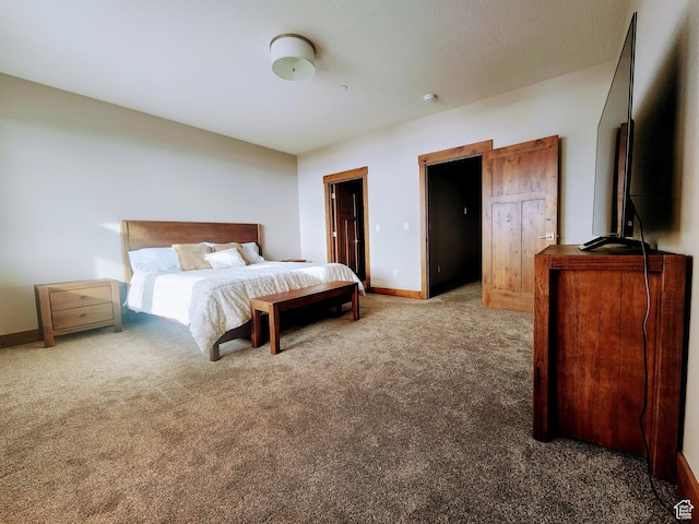 5211 Moose Hollow Dr Unit 302, Eden, UT 84310 - bedroom with dark carpet