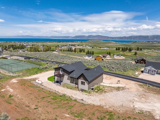 2923 S Country Club Way Unit 46, Garden City, UT 84028 - aerial view of property and surrounding area with mountains