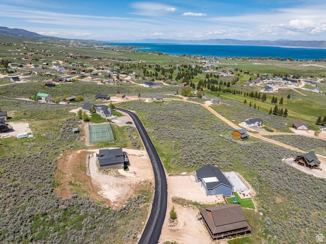 2923 S Country Club Way Unit 46, Garden City, UT 84028 - aerial overview of property's location featuring a water and mountain view
