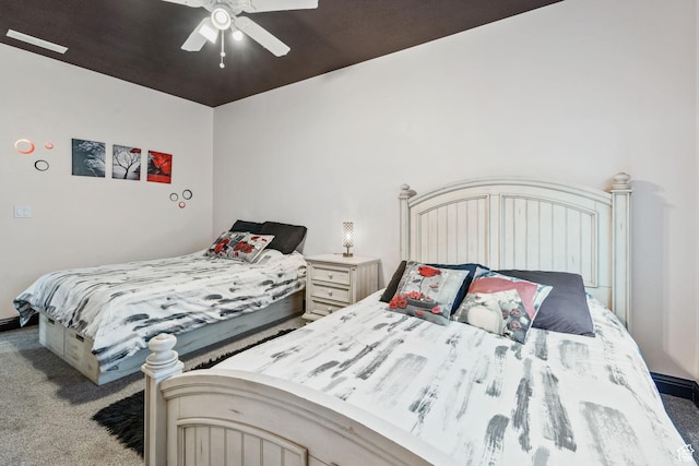 2923 S Country Club Way Unit 46, Garden City, UT 84028 - bedroom featuring carpet and a ceiling fan