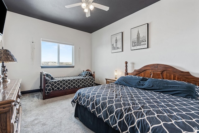 2923 S Country Club Way Unit 46, Garden City, UT 84028 - carpeted bedroom featuring ceiling fan