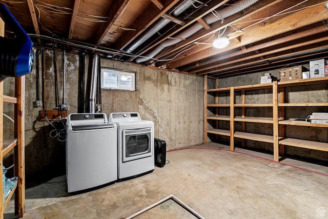 2660 W 10950 S, South Jordan, UT 84095 - basement featuring washer and dryer