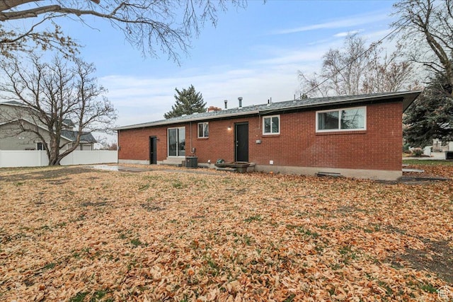 2660 W 10950 S, South Jordan, UT 84095 - rear view of house with central AC