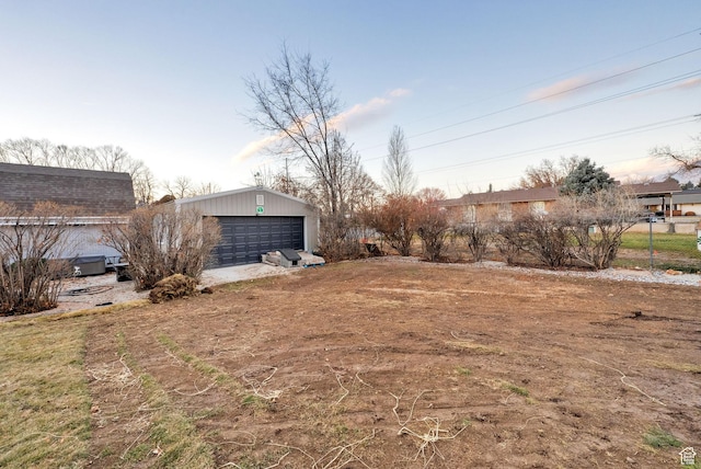 556 W 1050 N, Pleasant Grove, UT 84062 - view of yard with an outbuilding and a garage