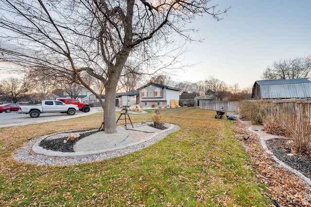 556 W 1050 N, Pleasant Grove, UT 84062 - view of yard with fence