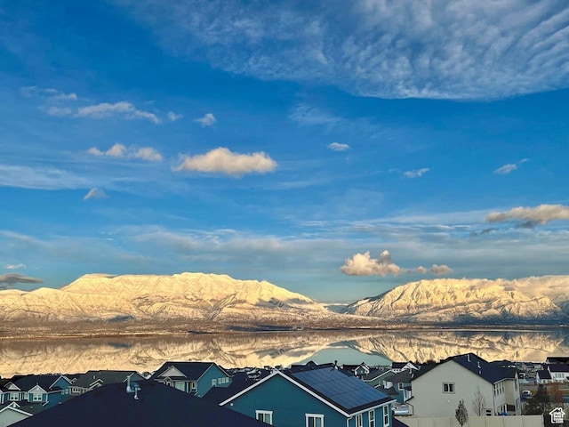 3234 S Iron Hill Cir S, Saratoga Springs, UT 84045 - mountain view featuring nearby suburban area