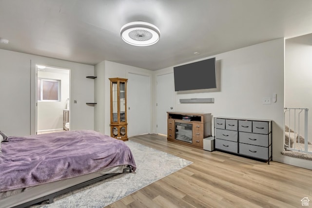 5235 S Glendon St W Unit W3, Salt Lake City, UT 84123 - bedroom with wood finished floors and connected bathroom