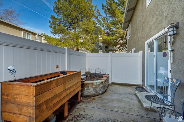 5235 S Glendon St W Unit W3, Salt Lake City, UT 84123 - view of patio with fence