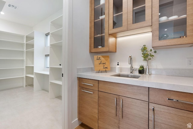 kitchen with sink