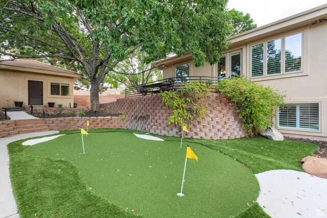 2712 S Rio Vista Dr, St George, UT 84790 - view of yard