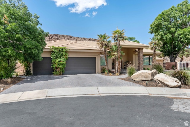 2712 S Rio Vista Dr, St George, UT 84790 - view of front facade with a garage