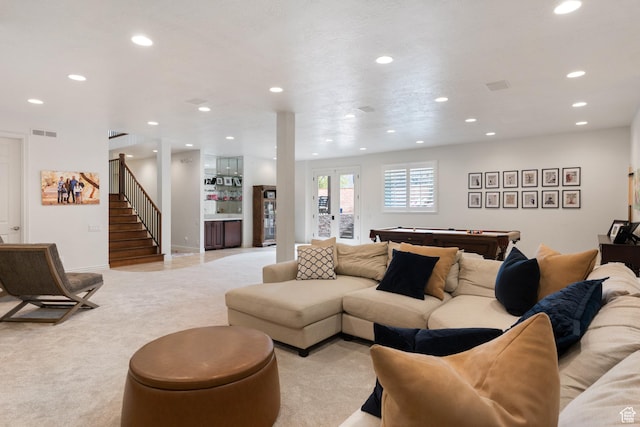 2712 S Rio Vista Dr, St George, UT 84790 - living room with pool table