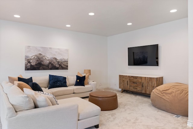 2712 S Rio Vista Dr, St George, UT 84790 - view of carpeted living room