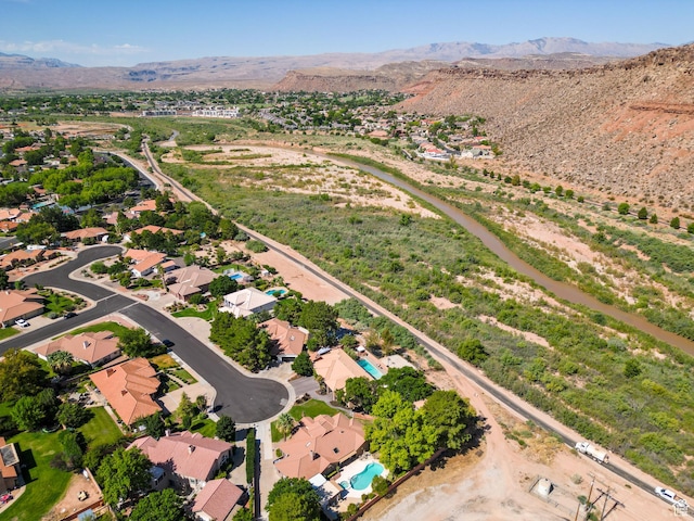 2712 S Rio Vista Dr, St George, UT 84790 - aerial view featuring a mountain view