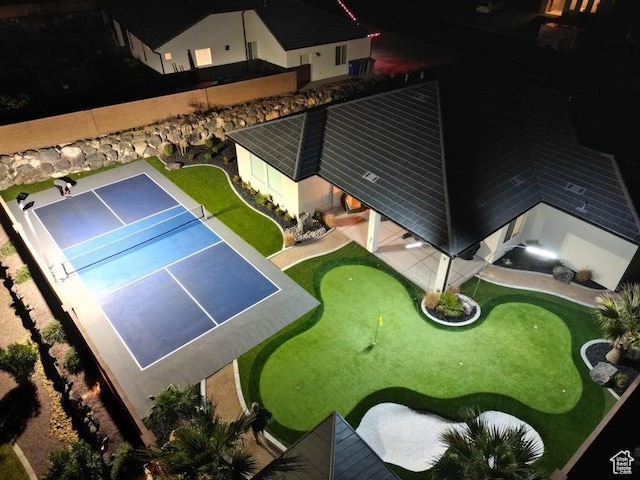 aerial view