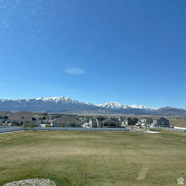 7949 N Bristlecone Rd Unit 206, Eagle Mountain, UT 84005 - mountain view featuring a residential view