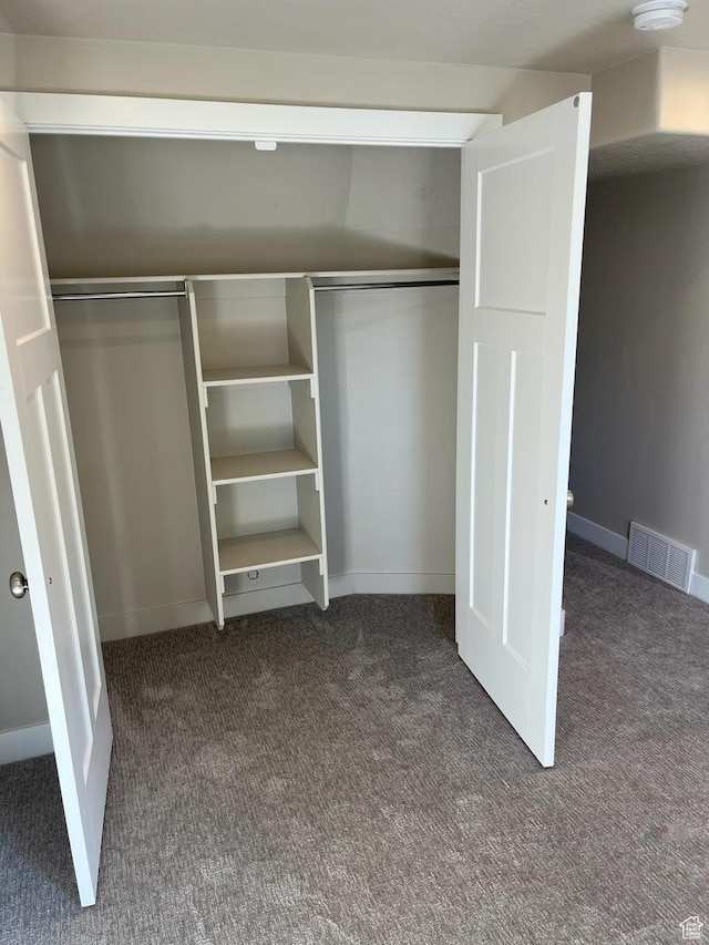 view of closet