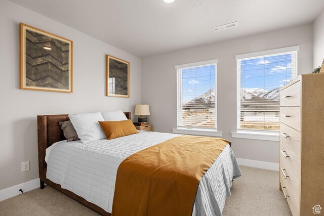 525 N 1550 W Unit Ge01, Mapleton, UT 84664 - bedroom featuring light carpet, baseboards, and visible vents