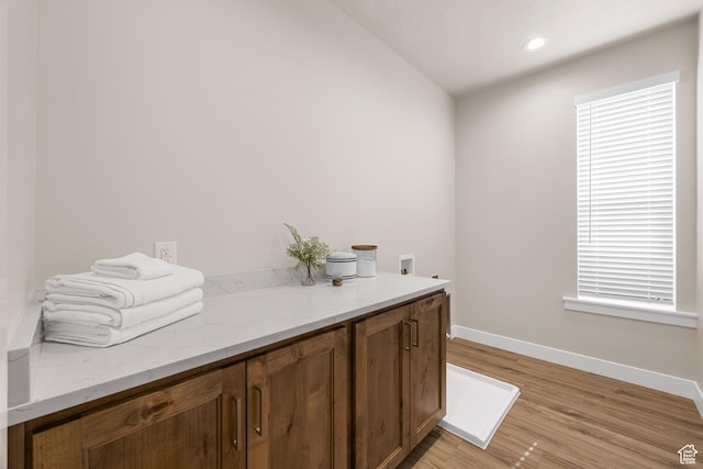 525 N 1550 W Unit Ge01, Mapleton, UT 84664 - interior space featuring light wood-type flooring, baseboards, and recessed lighting