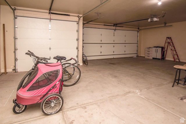 2596 S Little Valley Rd, St George, UT 84790 - garage with a garage door opener